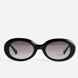 Madewell valoma chunky oval sunglasses